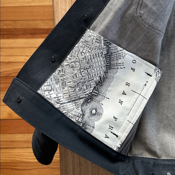 Taylor Stitch Long Haul Jacket 
Burly, black denim - Picture 3 of 5